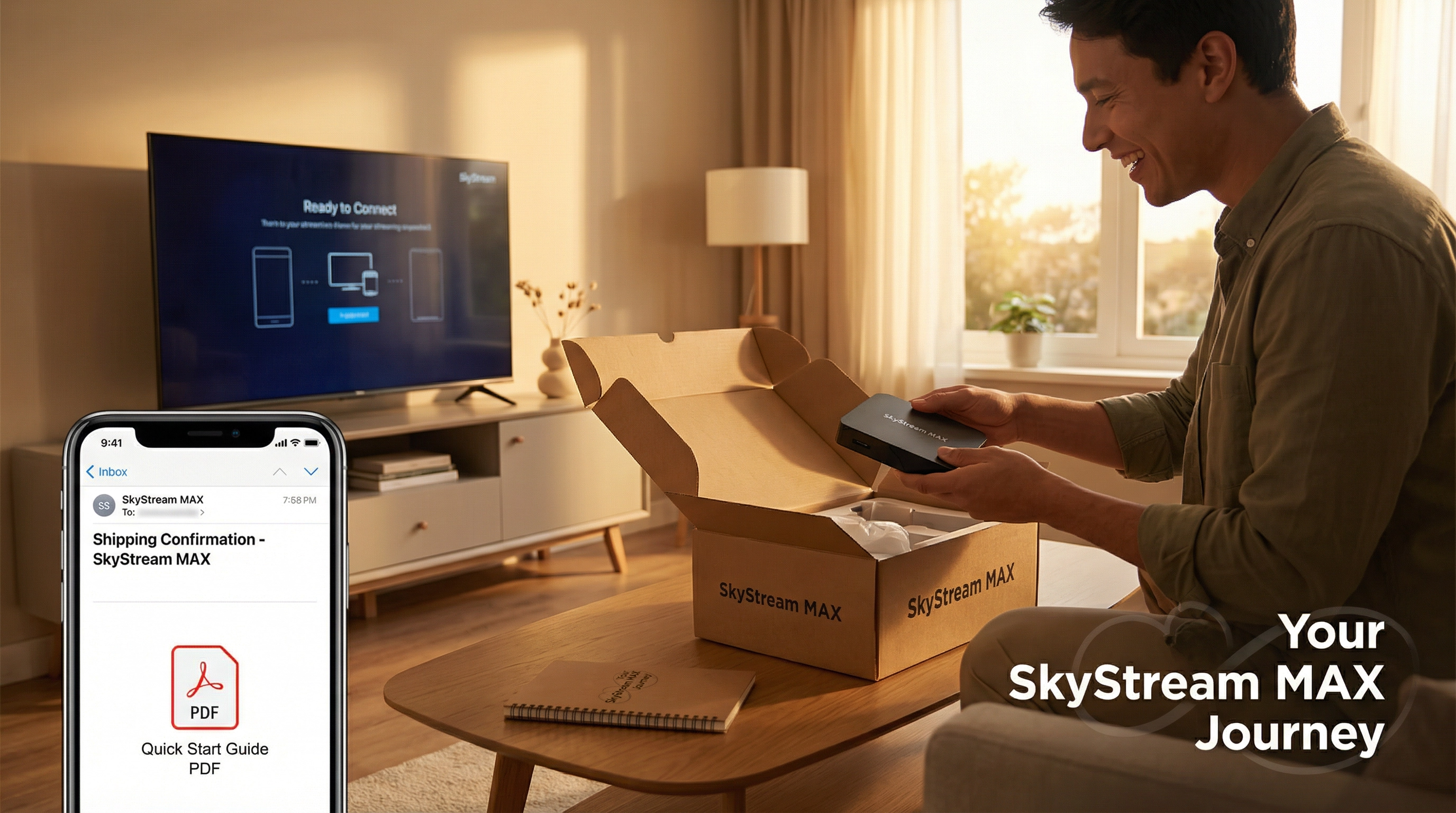 What Happens When You Order a SkyStream MAX? Your Journey to Endless Entertainment Starts Here!