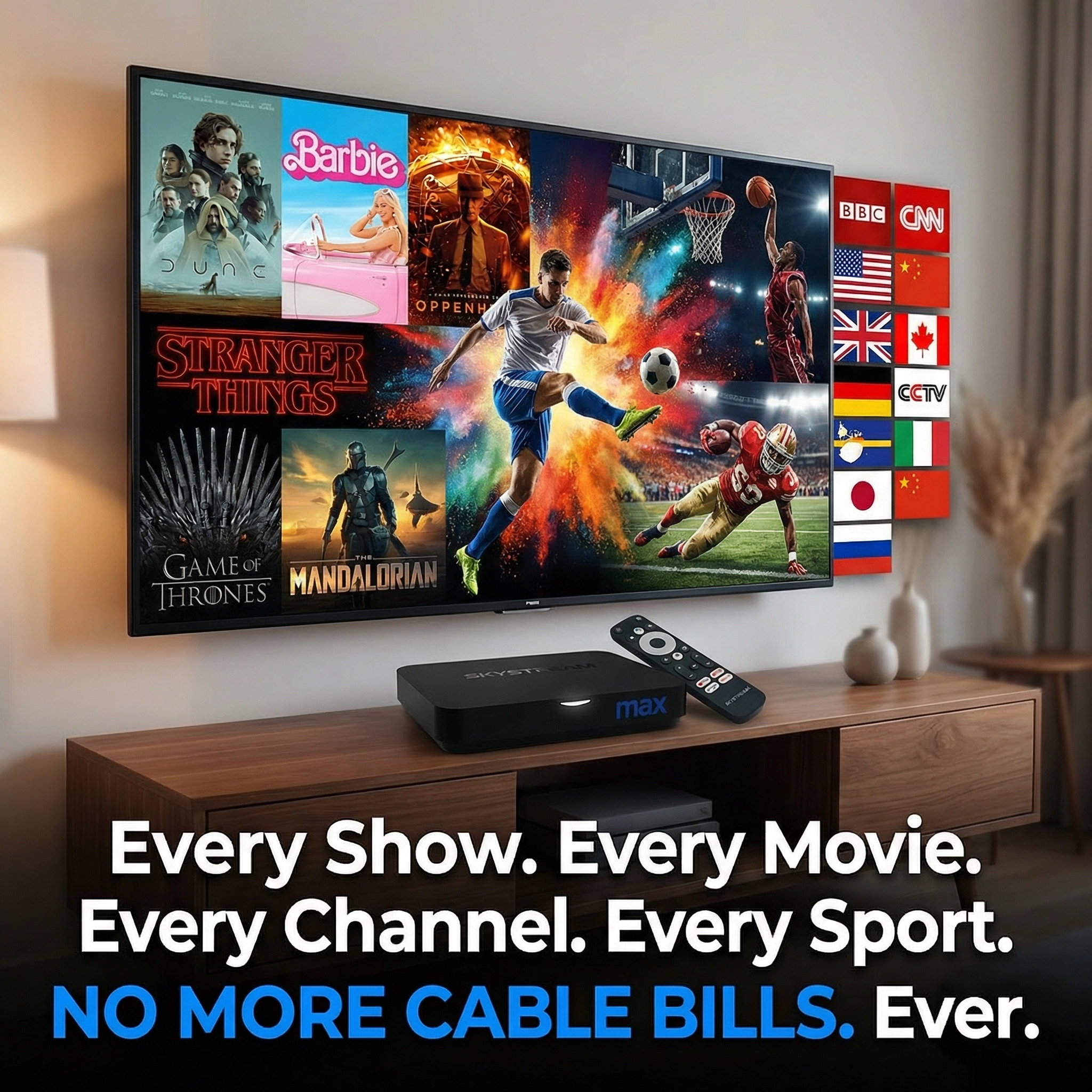 SkyStream Max Streaming Media Player